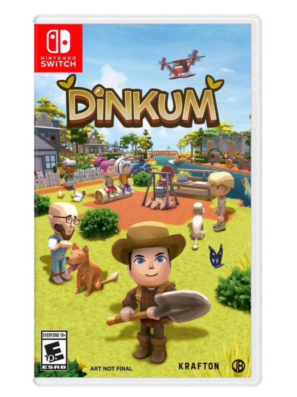 Dinkum Nintendo Switch - Brand New Factory Sealed Survival Life Simulation Game